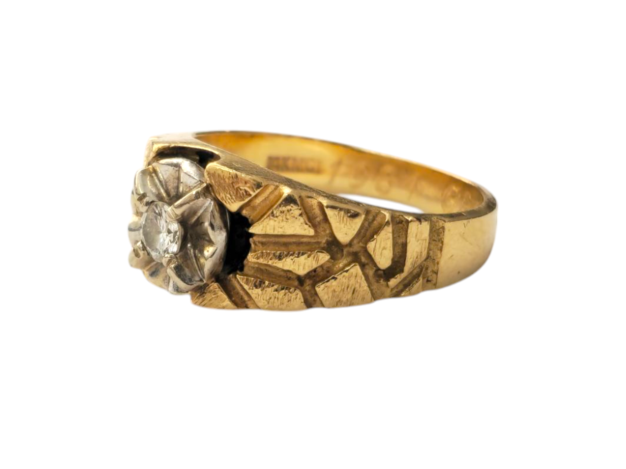 Vintage 0.25ct Diamond Ring