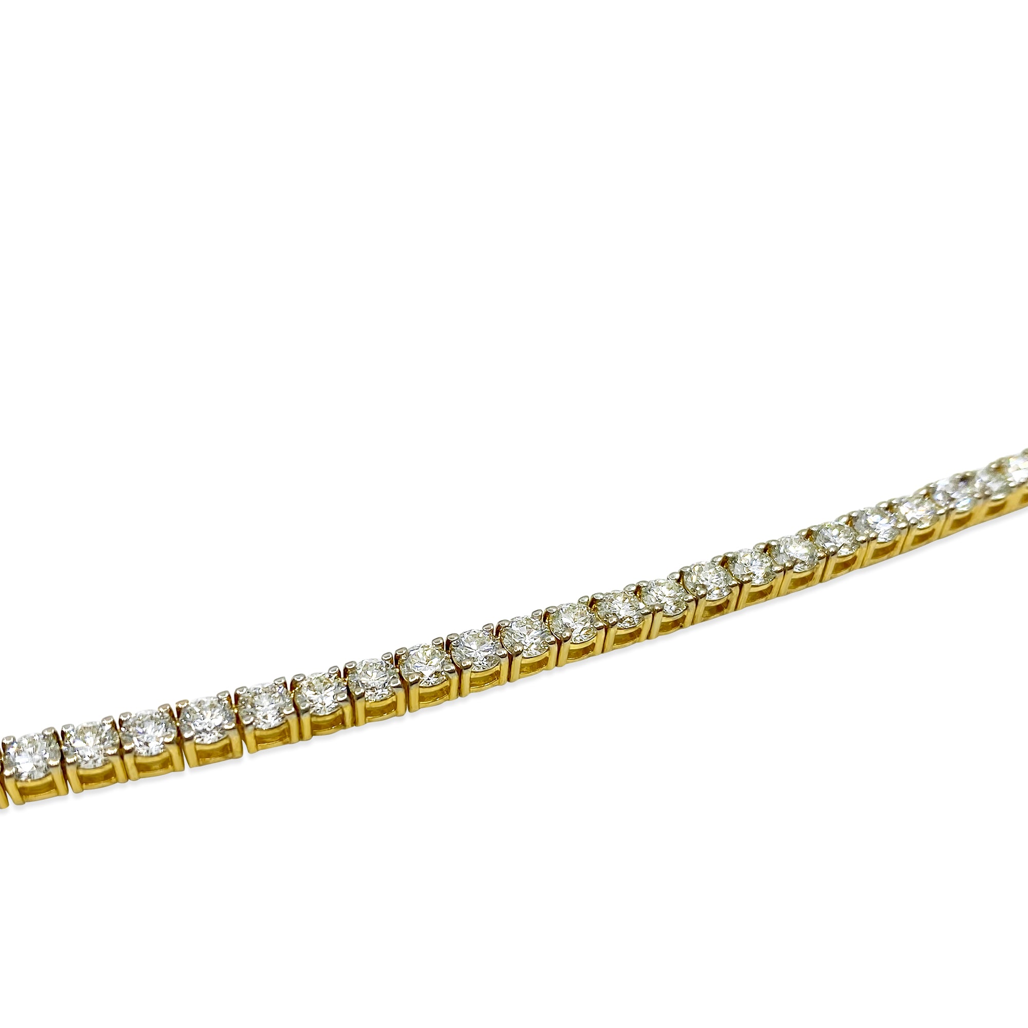 23CT VVS Diamond Tennis Necklace