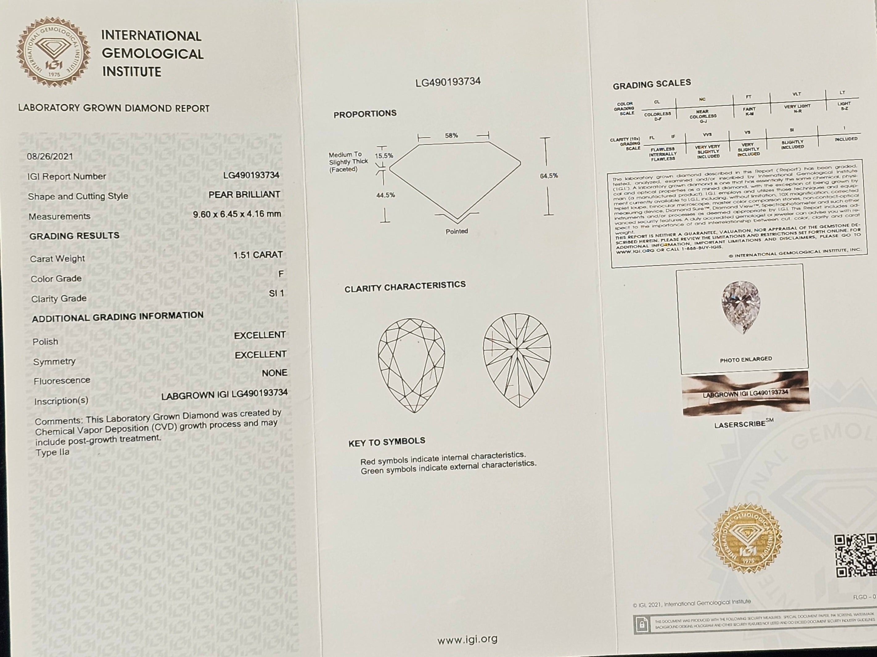Certified 3.52 Carat Multi Cut Diamond Engagement Ring in 18k Gold