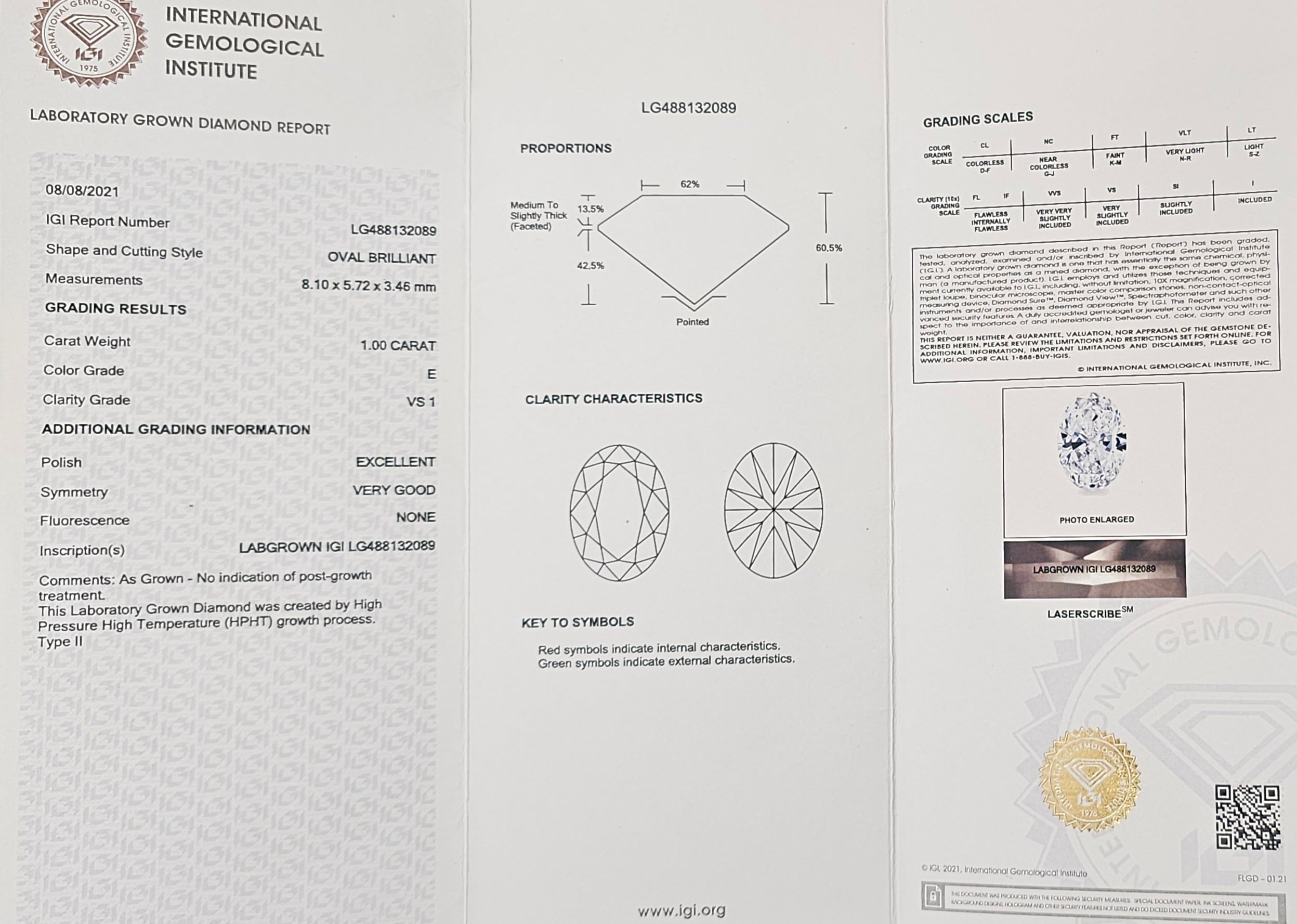 Certified 3.52 Carat Multi Cut Diamond Engagement Ring in 18k Gold