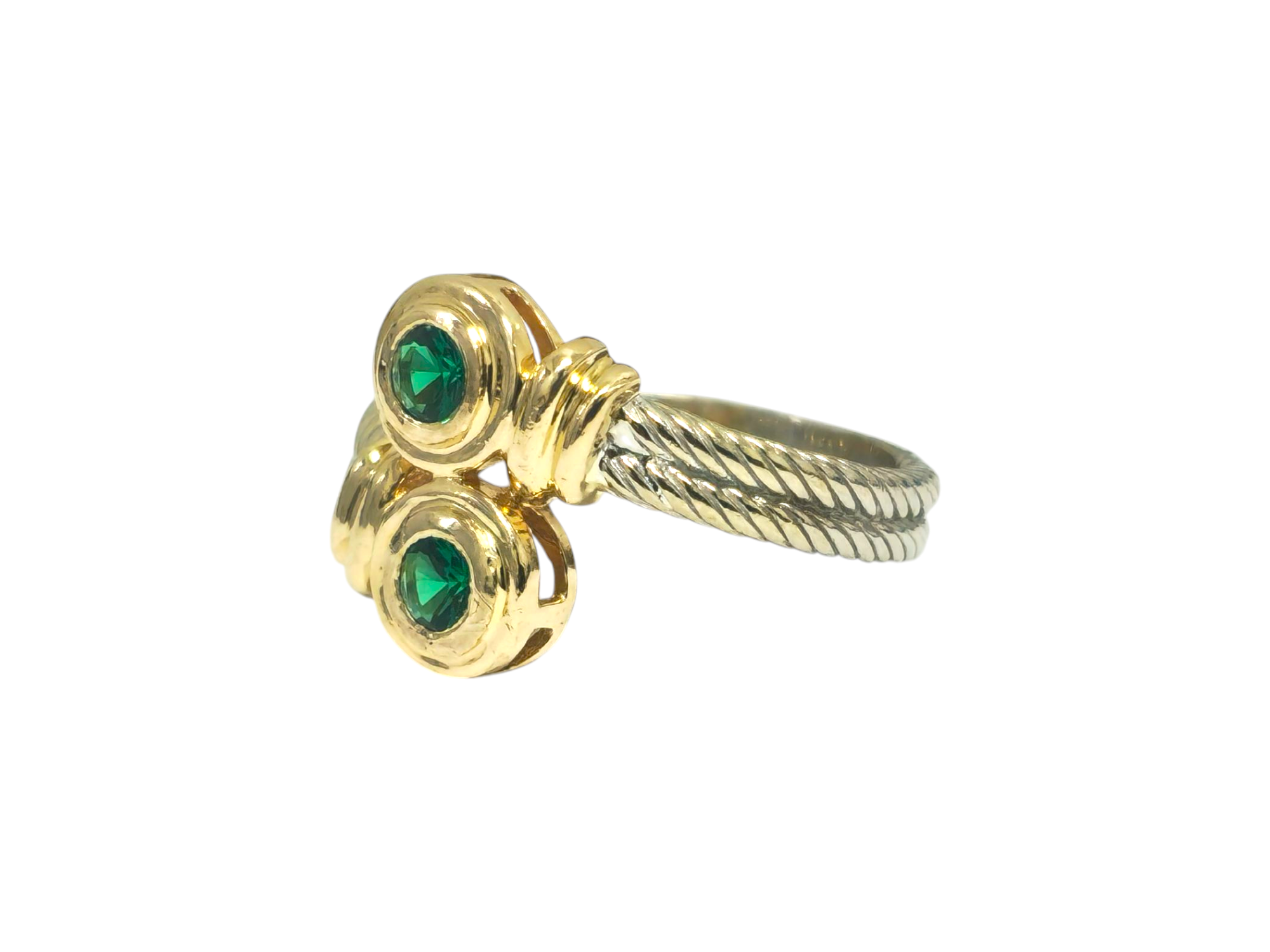 2cwt Emerald Ring in 14k Gold