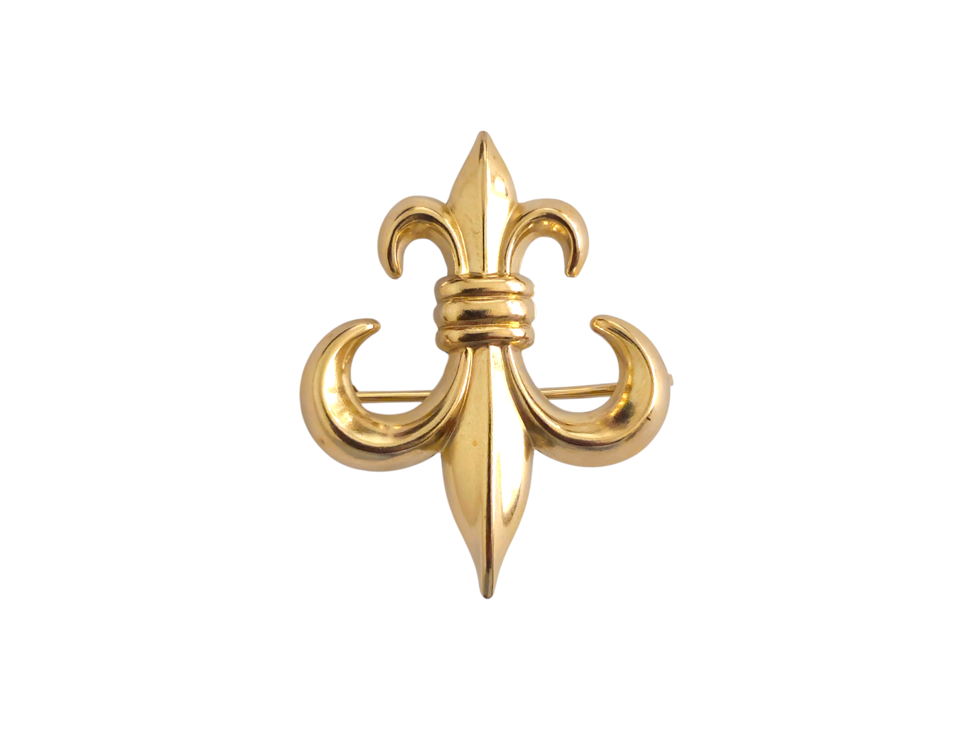 Fleur de lis Gold pin