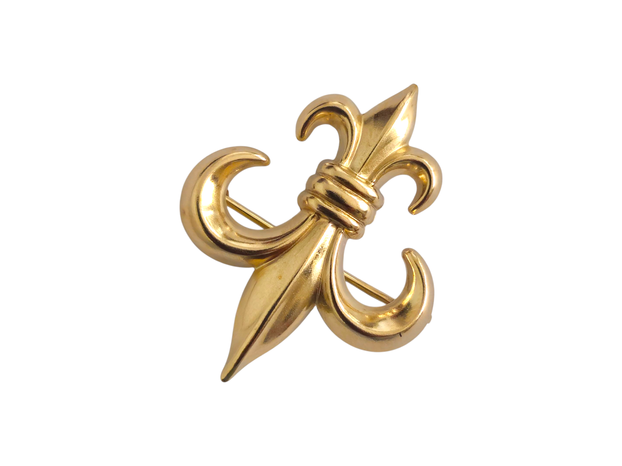 Fleur de lis Gold pin