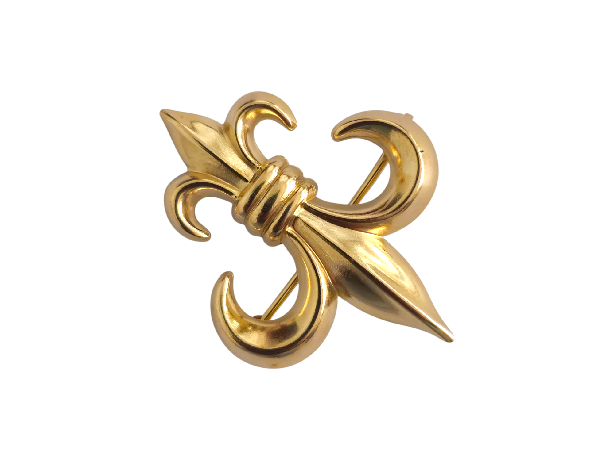 Fleur de lis Gold pin