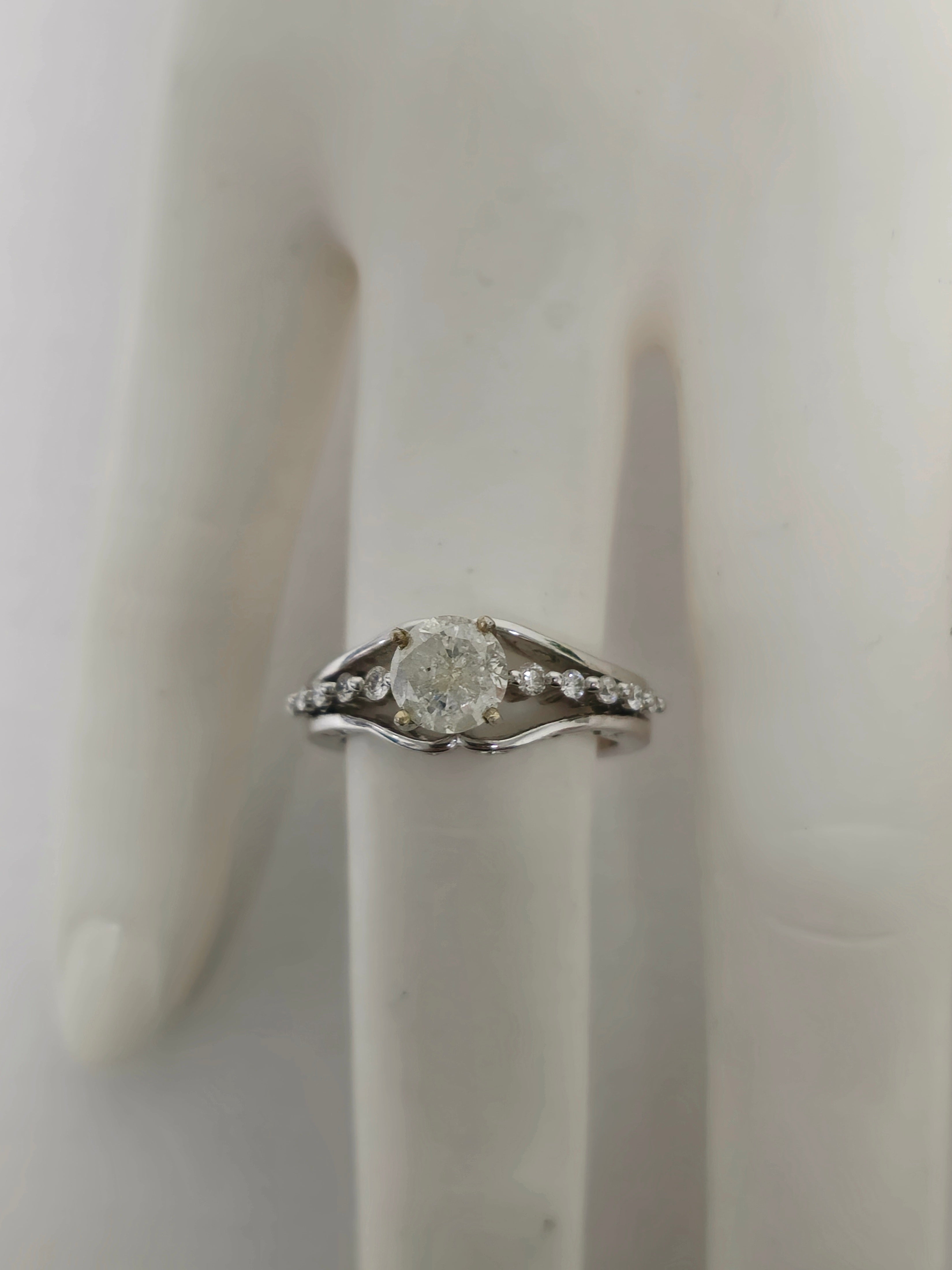 Classic Ladies 1.50 CT Diamond & 14K Gold Ring