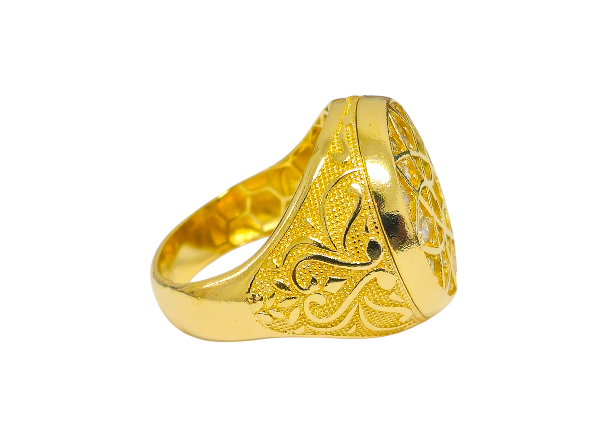 Turkish Design Diamond & Gold Ring