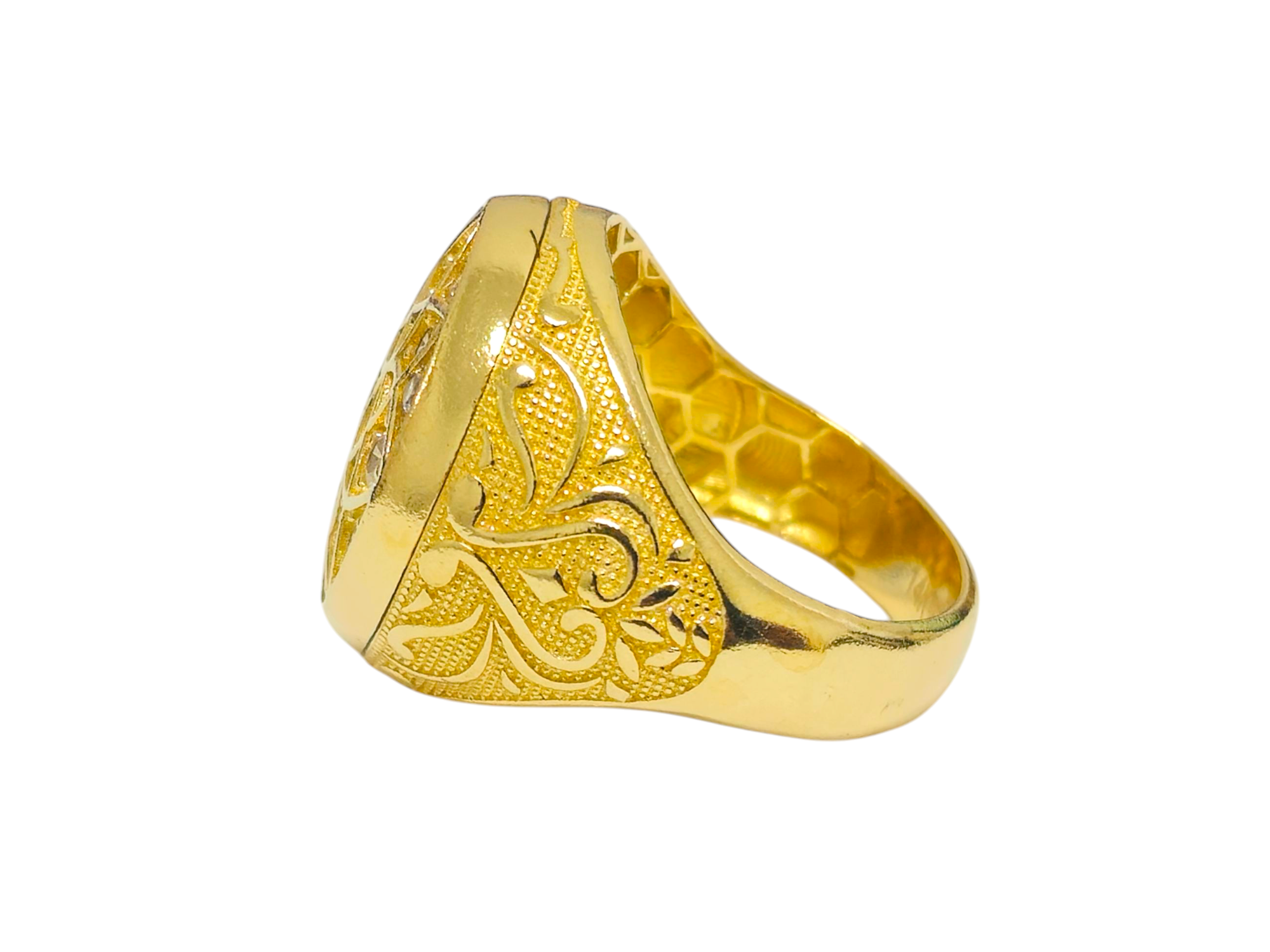 Turkish Design Diamond & Gold Ring
