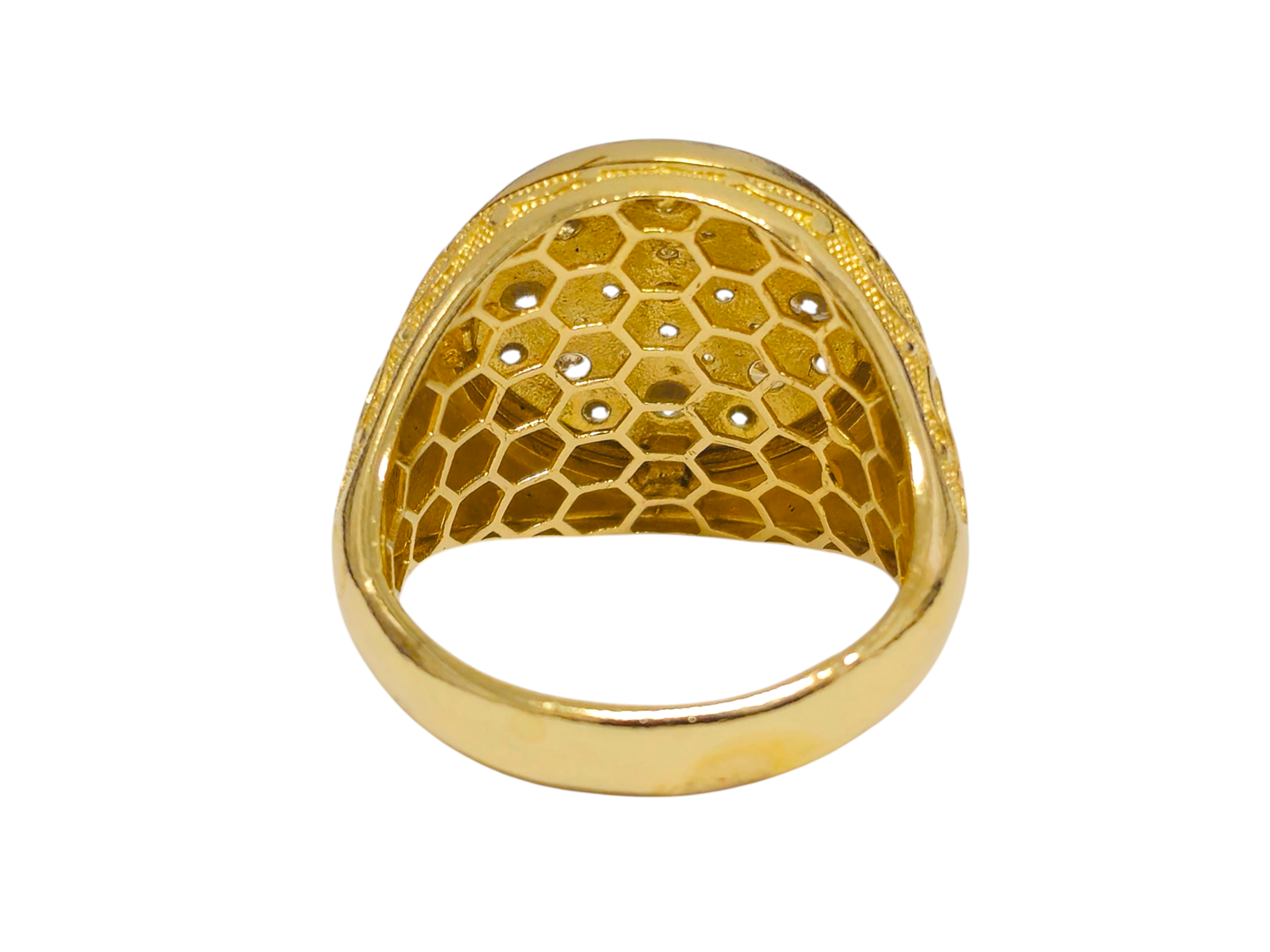 Turkish Design Diamond & Gold Ring