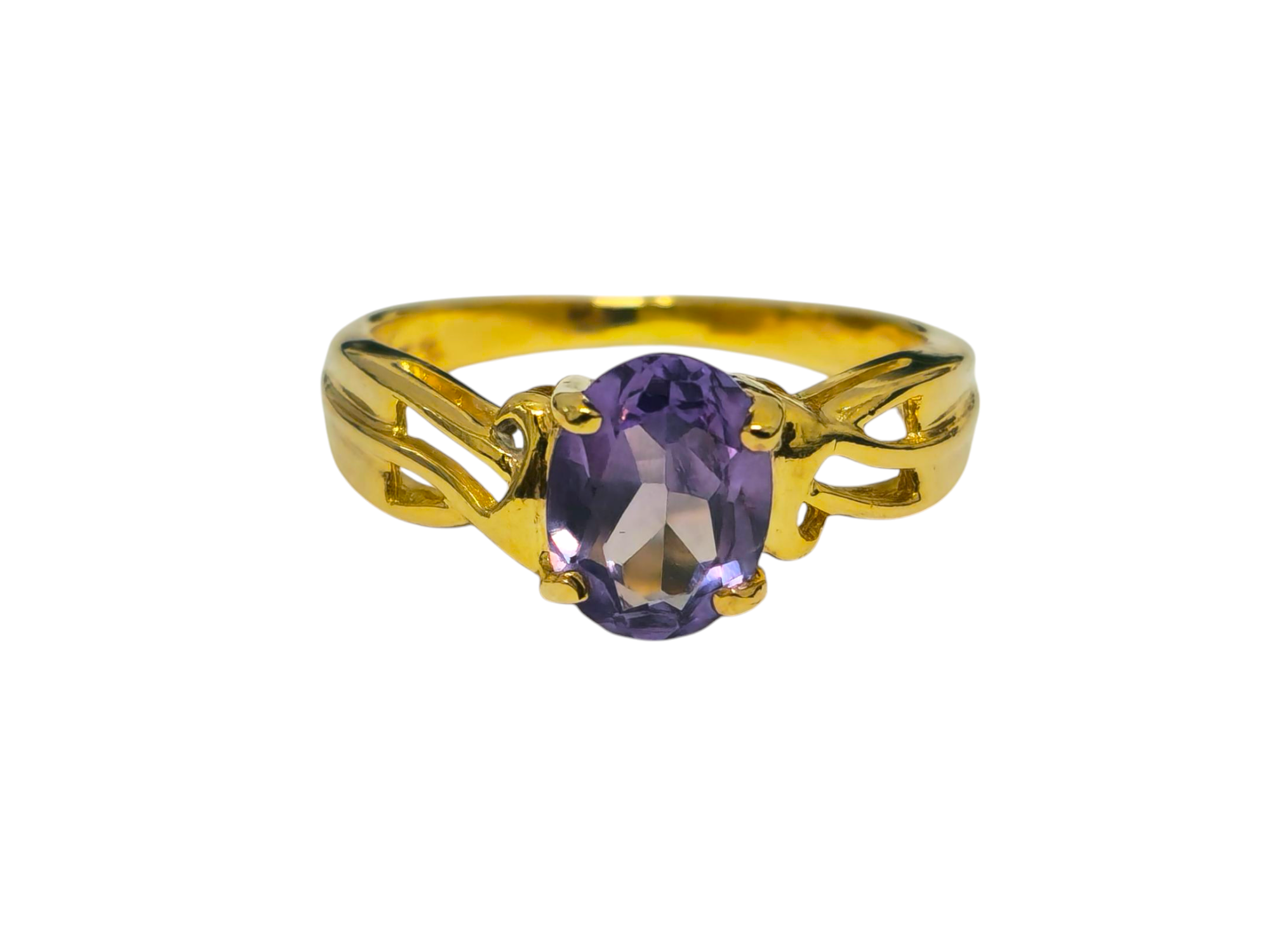 Vintage 1.60 Carat Tanzanite Ring in 14k Gold