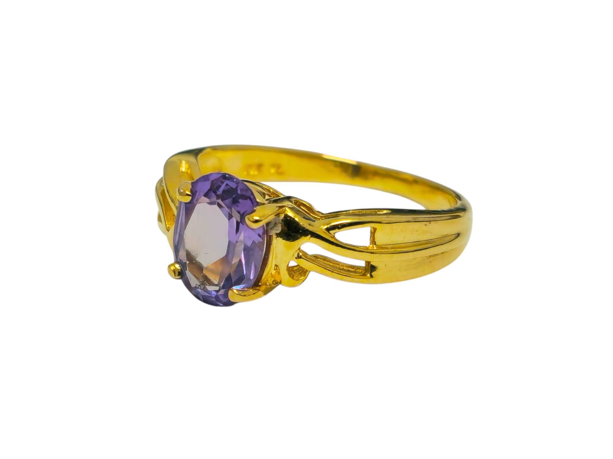 Vintage 1.60 Carat Tanzanite Ring in 14k Gold