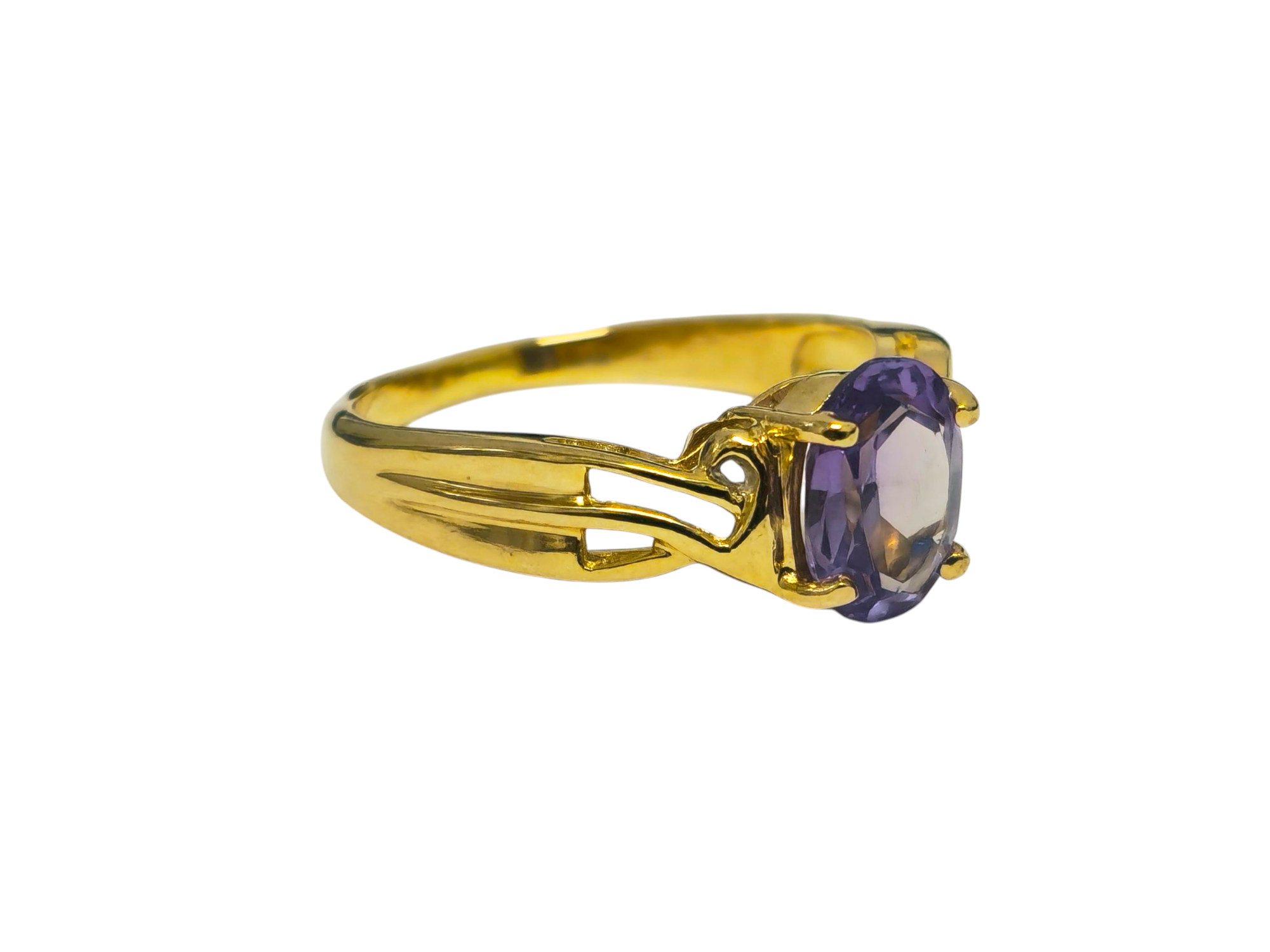 Vintage 1.60 Carat Tanzanite Ring in 14k Gold