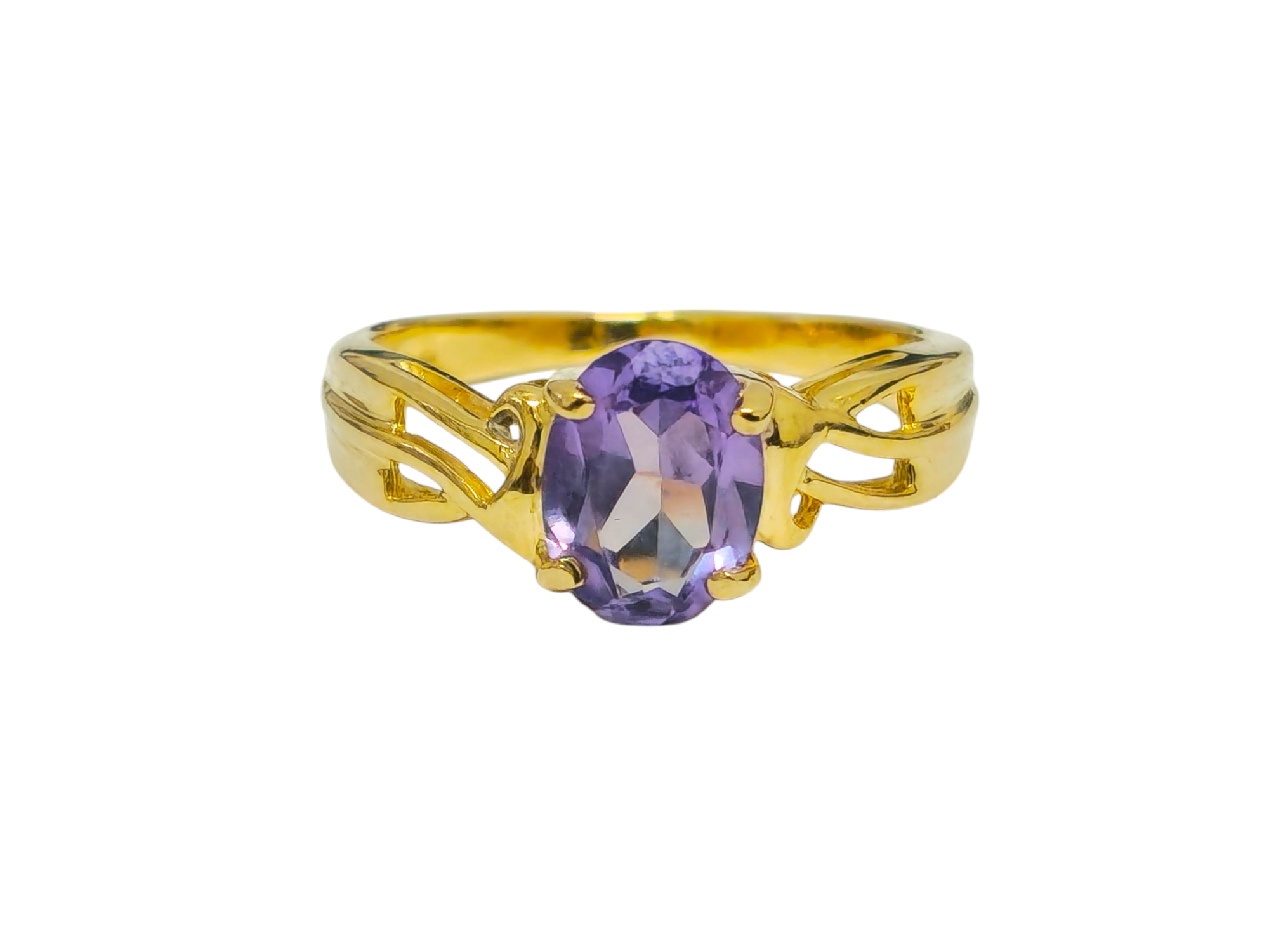 Vintage 1.60 Carat Tanzanite Ring in 14k Gold