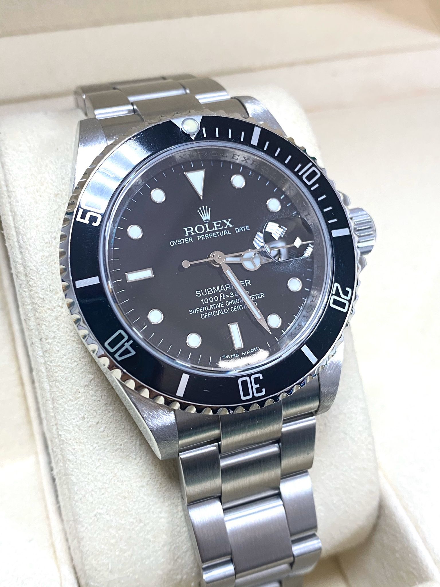 Rolex Submariner Black 40mm Stainless Steel