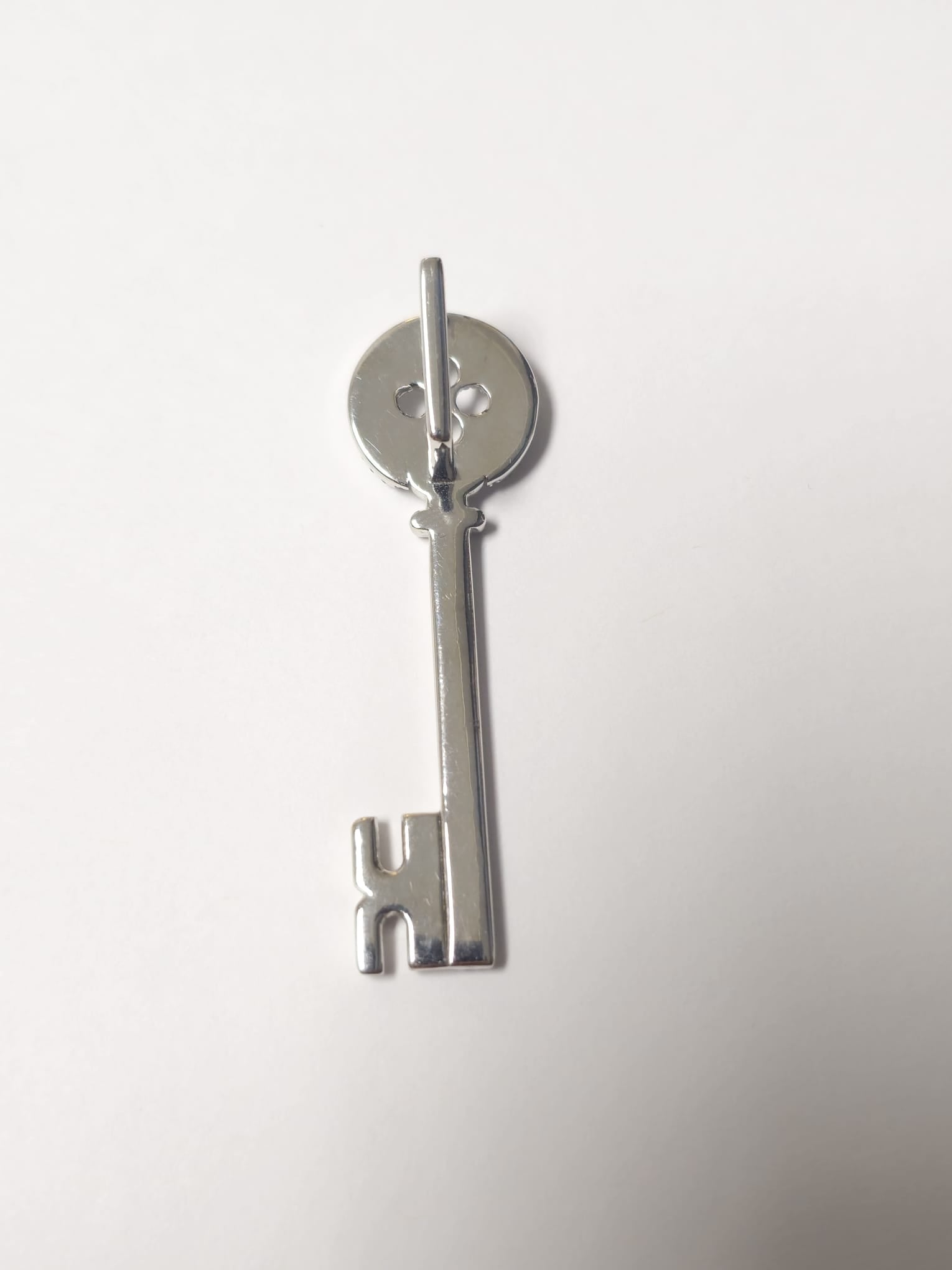 Classic 14k Gold Key Pendant