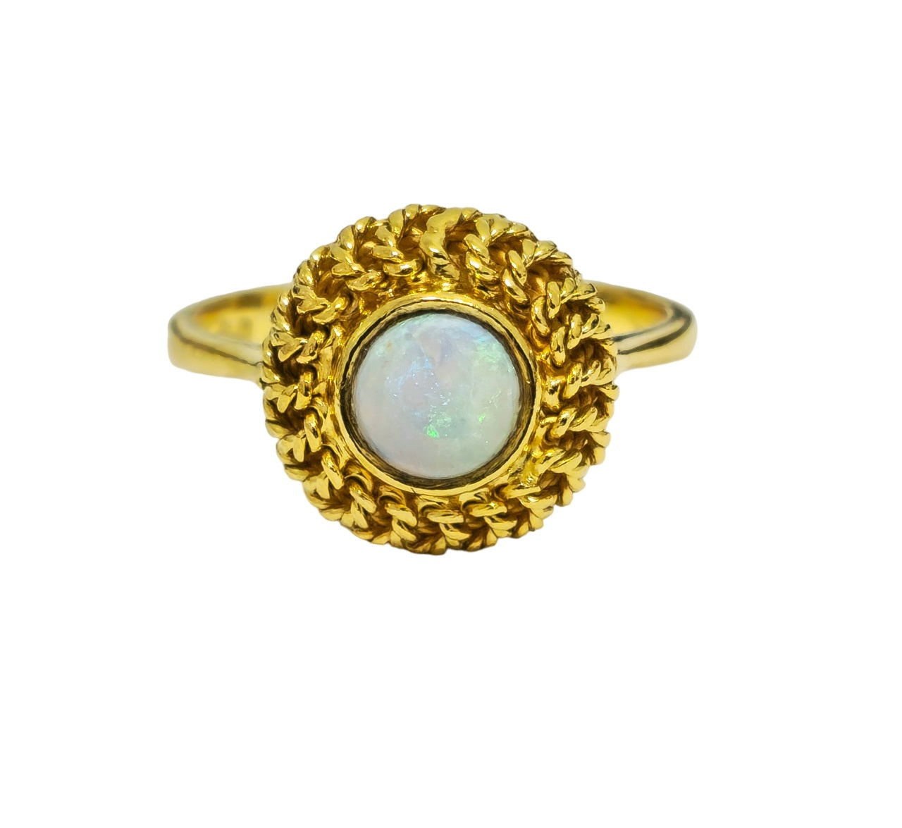 Vintage Opal Ring in 18k gold