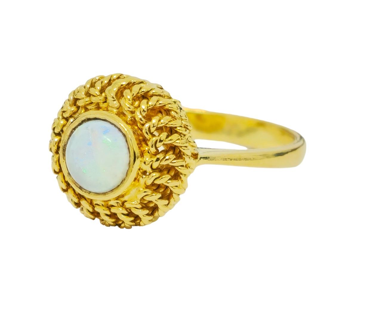 Vintage Opal Ring in 18k gold