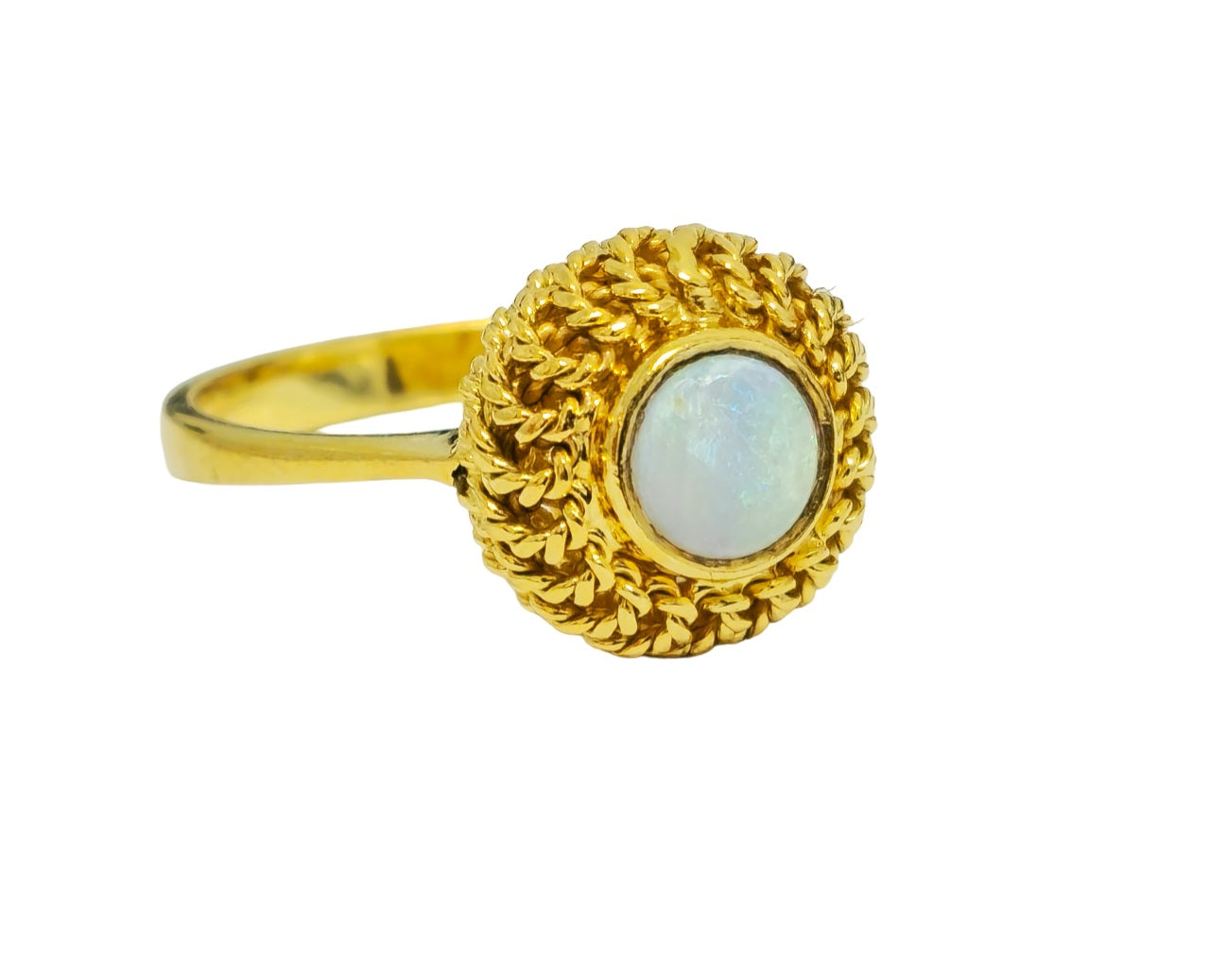 Vintage Opal Ring in 18k gold