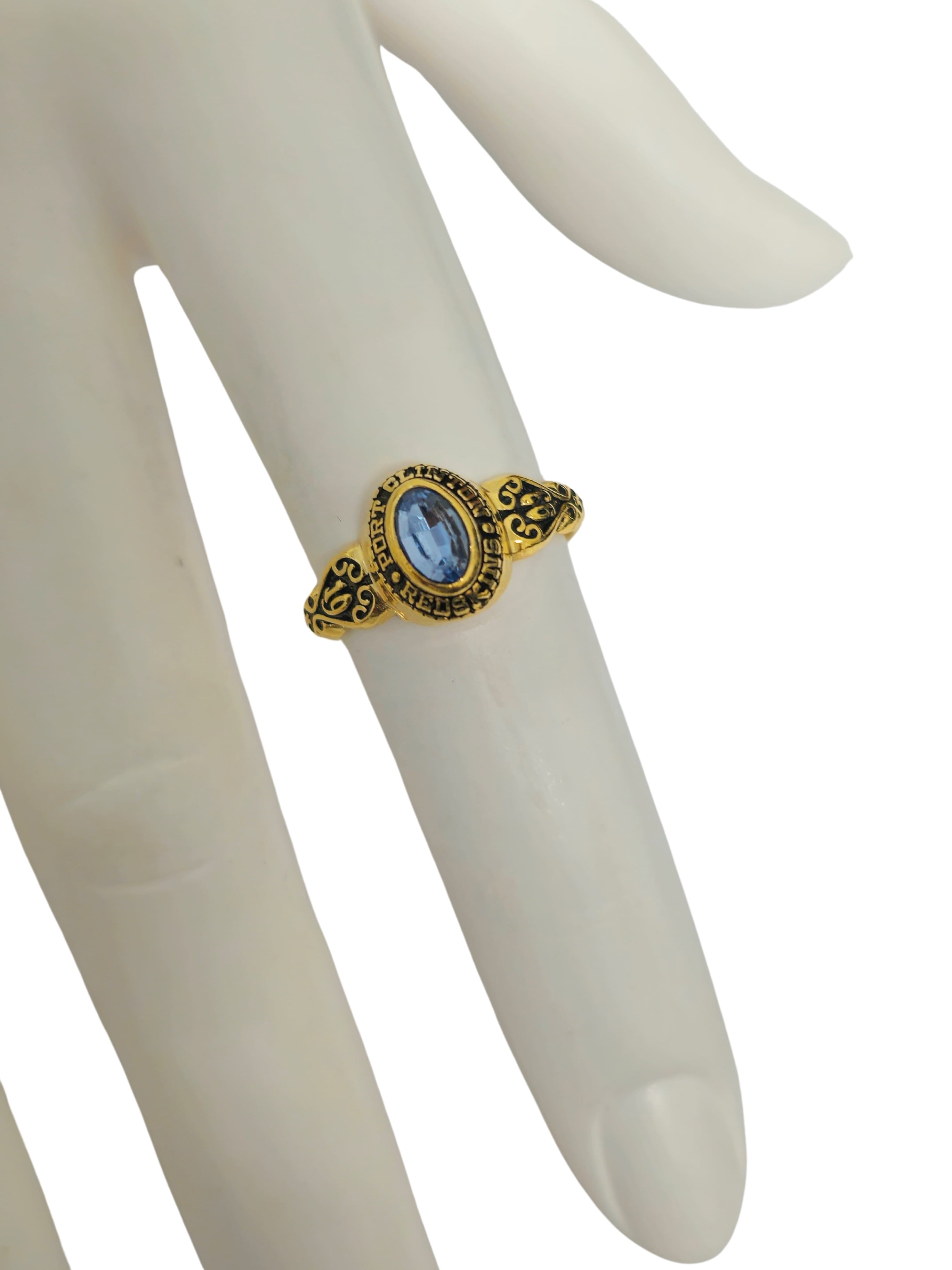 Vintage Tanzanite Championship Ring