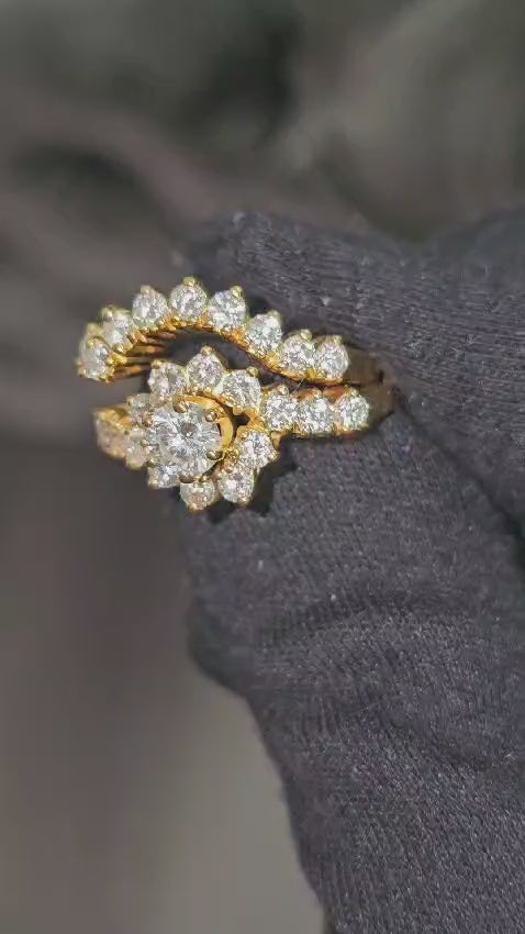 14K Gold 2.00ct Diamond Engagement Ring