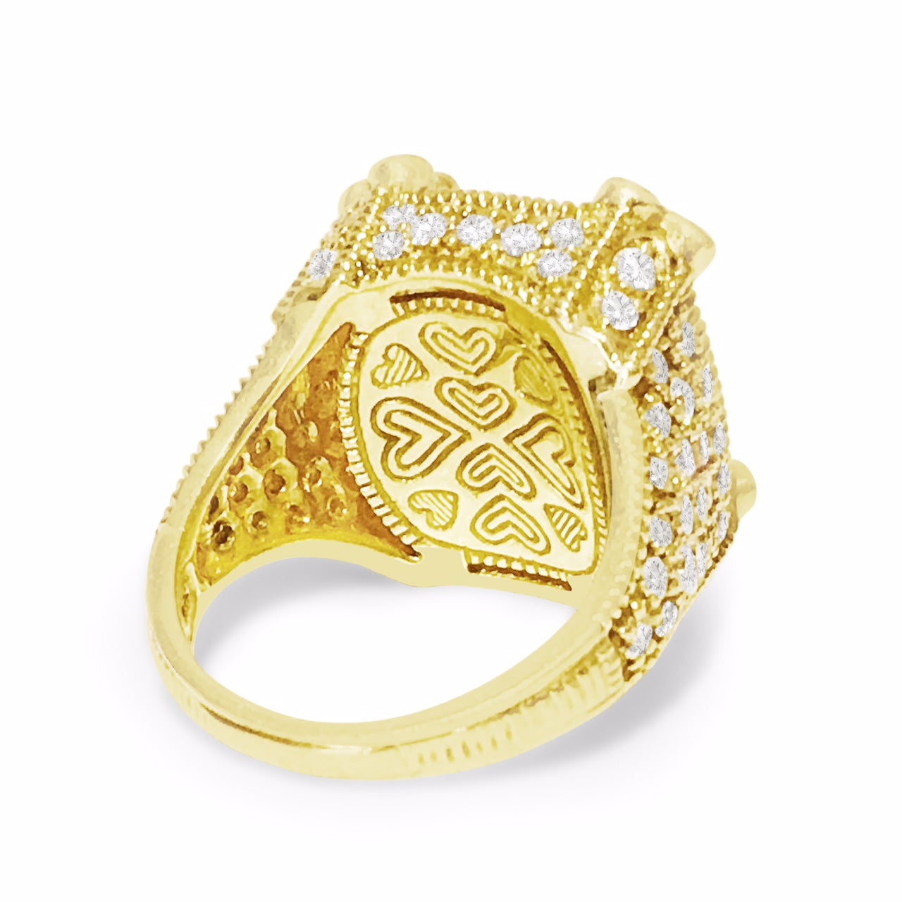18K Gold, JUDITH RIPKA Diamond Ring - Prince The Jeweler 18k-gold-judith-ripka-diamond-ring, Rings, wk_end_auction