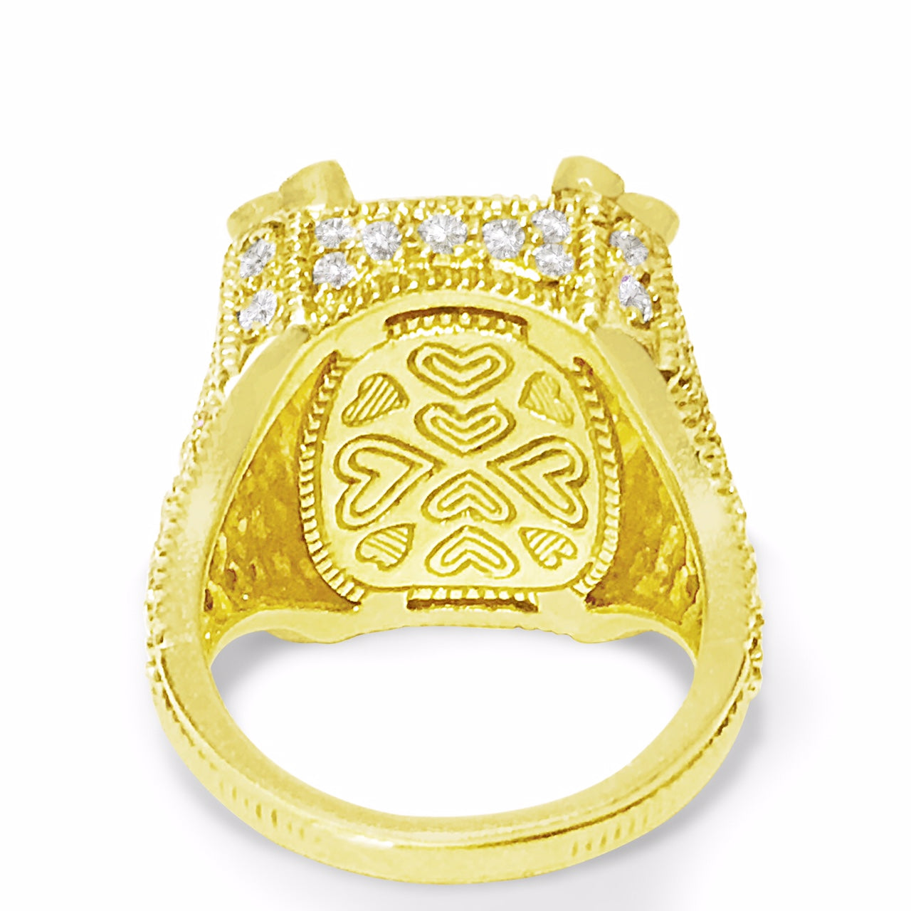 18K Gold, JUDITH RIPKA Diamond Ring - Prince The Jeweler 18k-gold-judith-ripka-diamond-ring, Rings, wk_end_auction