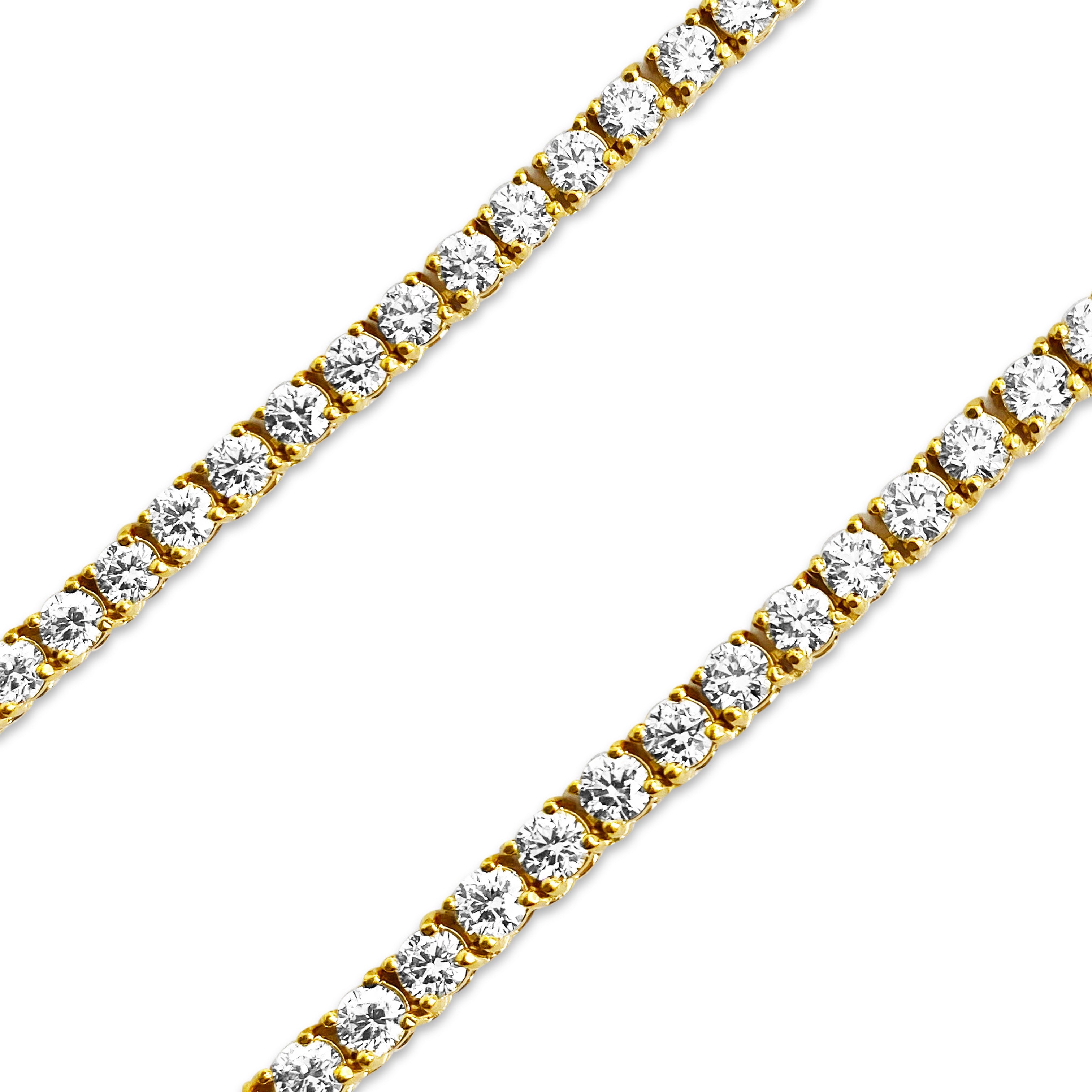 15.00 Carat VVS Diamond Tennis Necklace in 14k Gold - Prince The Jeweler 15-00-carat-vvs-diamond-tennis-necklace-in-14k-gold, Necklaces & Pendants