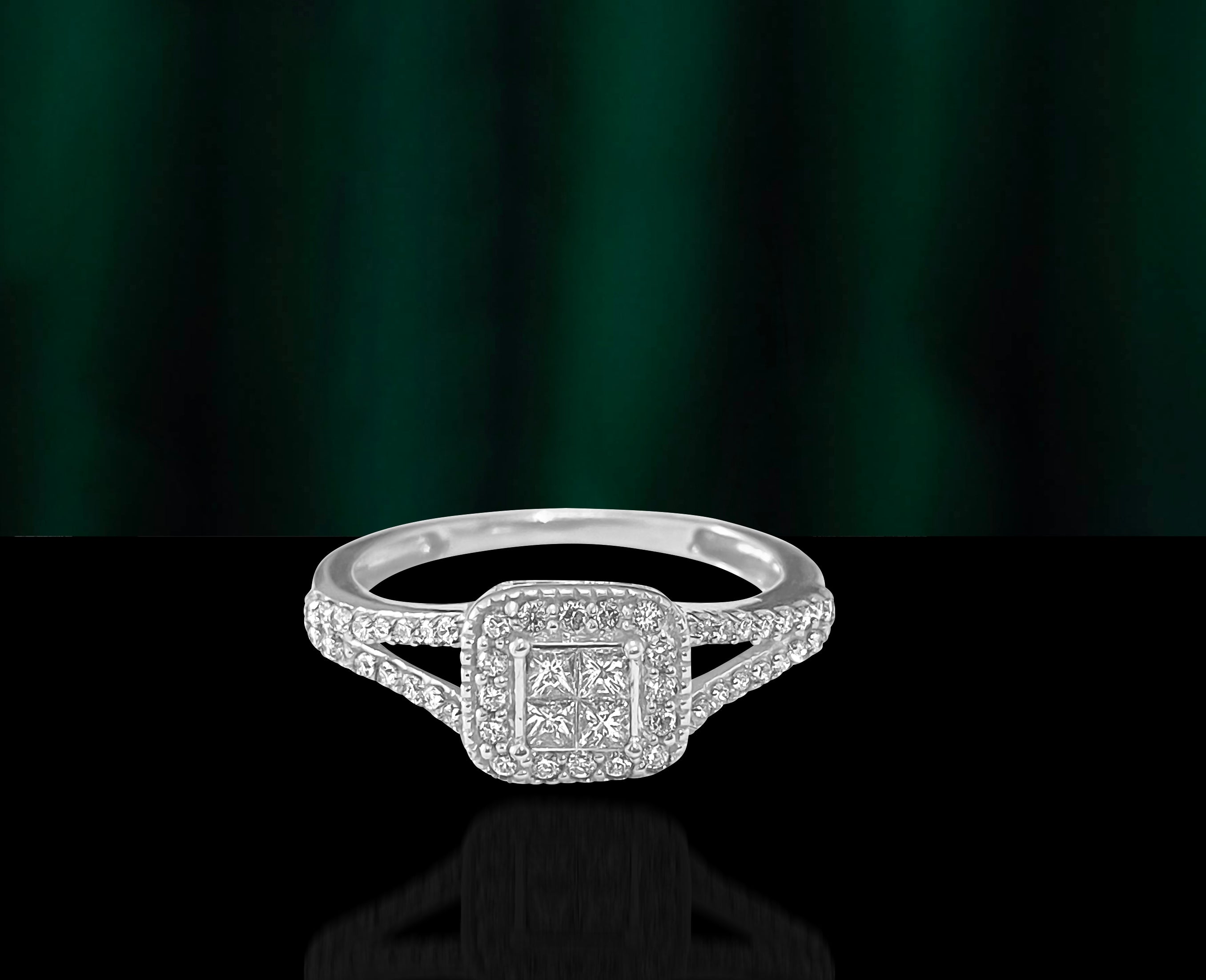 Vintage, 1.25ct Diamond and Gold Engagement Ring - Prince The Jeweler vintage-1-25ct-diamond-and-gold-engagement-ring, Rings