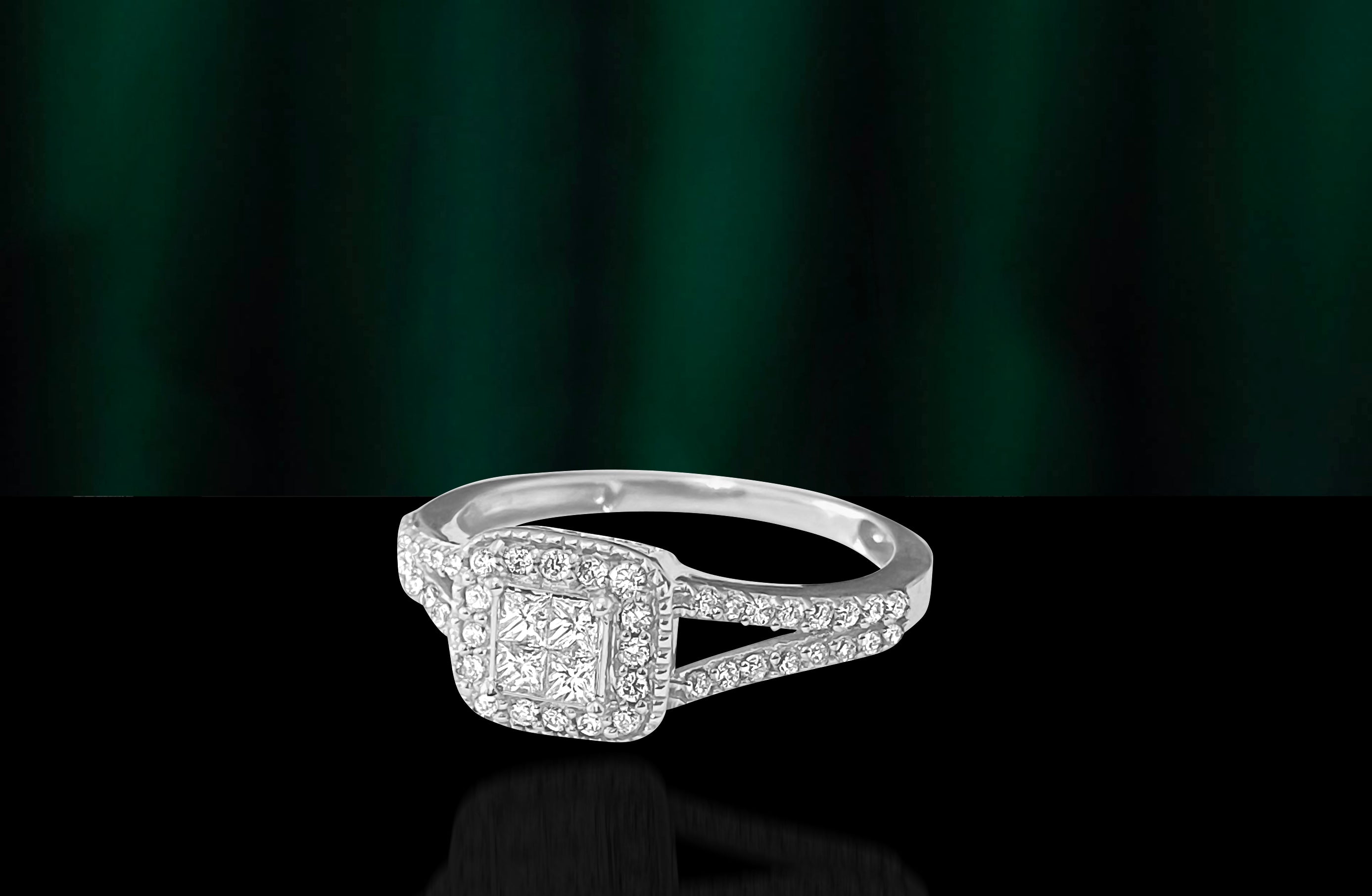 Vintage, 1.25ct Diamond and Gold Engagement Ring - Prince The Jeweler vintage-1-25ct-diamond-and-gold-engagement-ring, Rings