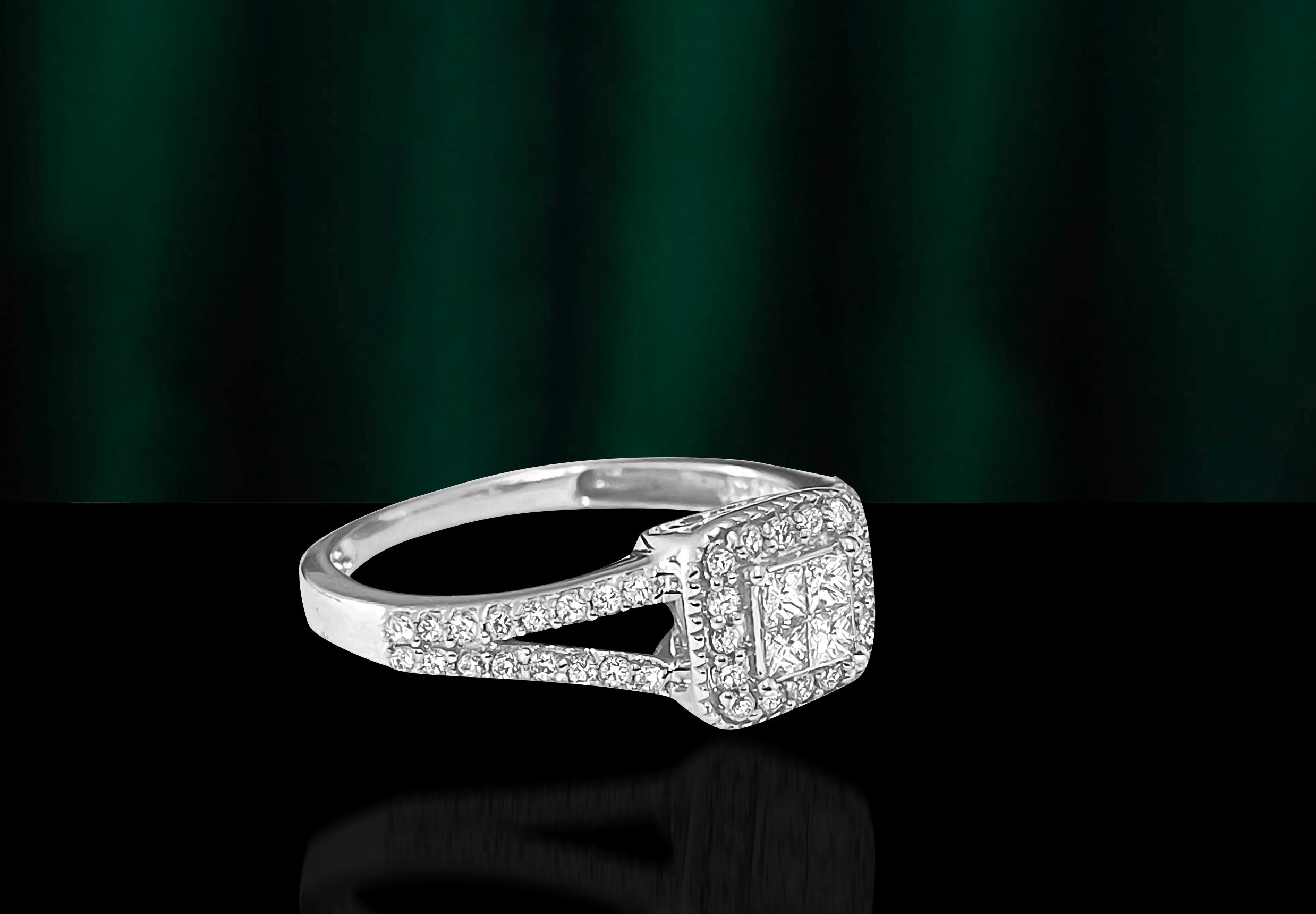 Vintage, 1.25ct Diamond and Gold Engagement Ring - Prince The Jeweler vintage-1-25ct-diamond-and-gold-engagement-ring, Rings