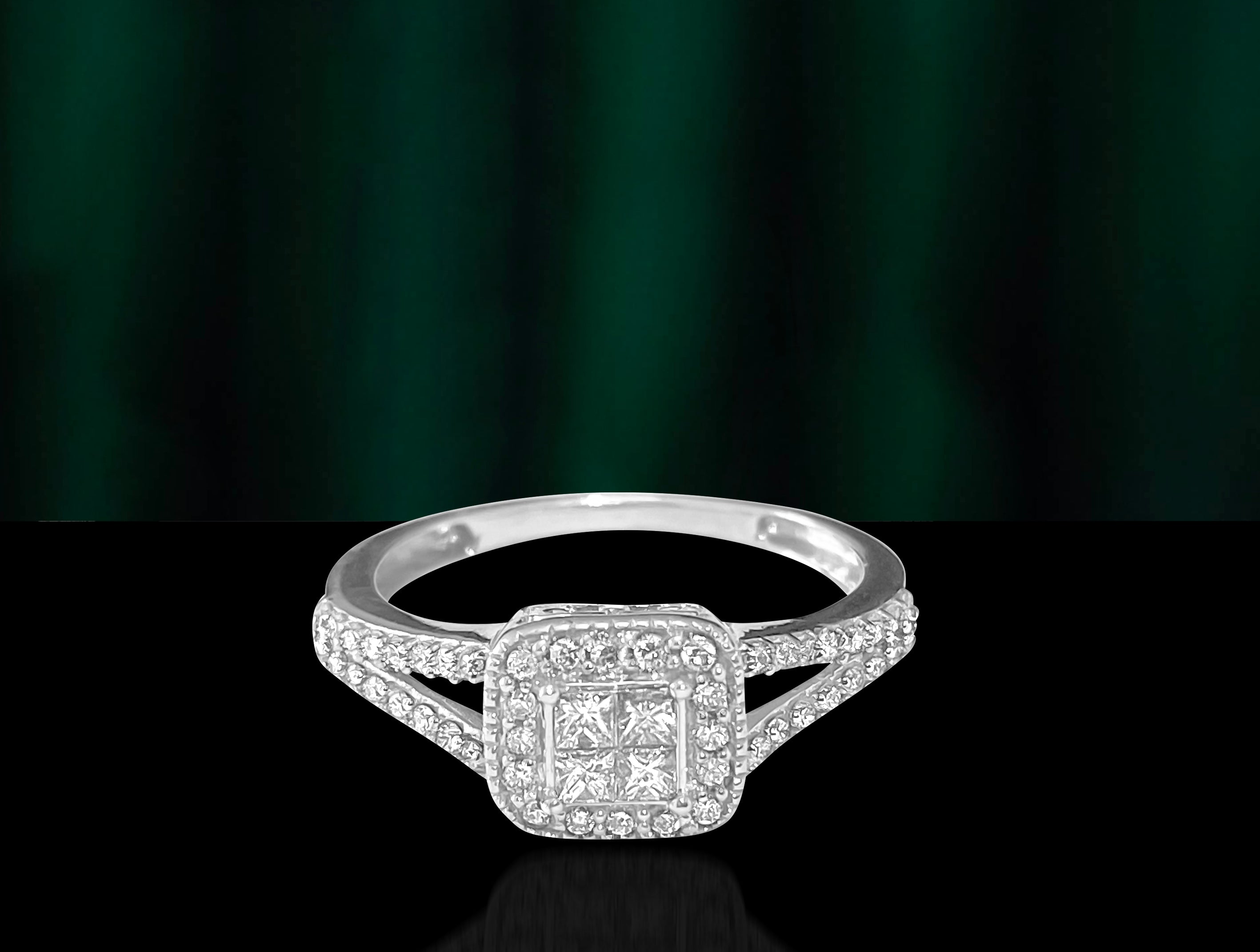 Vintage, 1.25ct Diamond and Gold Engagement Ring - Prince The Jeweler vintage-1-25ct-diamond-and-gold-engagement-ring, Rings