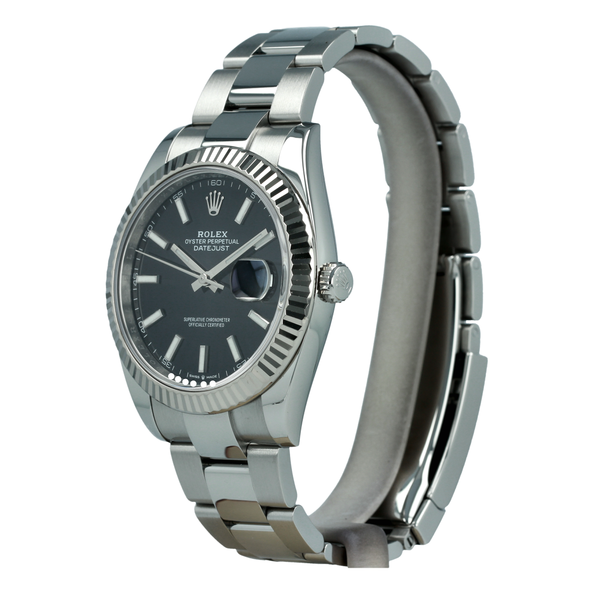 Rolex Datejust 41mm Fluted Bezel 126334 Men's Luxury Watch