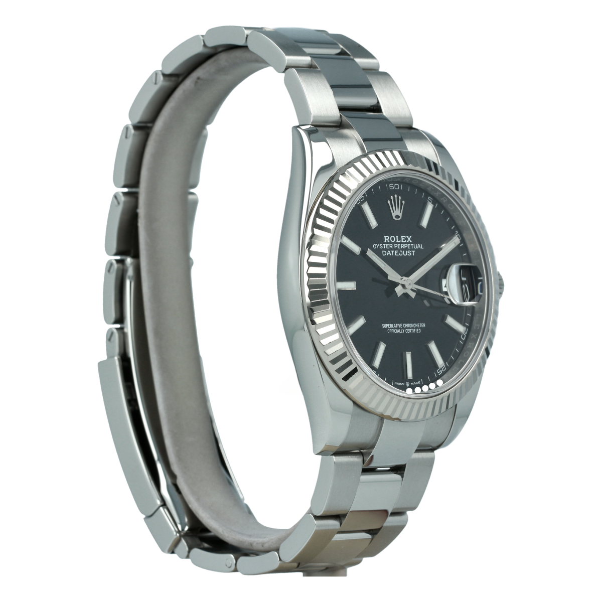 Rolex Datejust 41mm Fluted Bezel 126334 Men's Luxury Watch