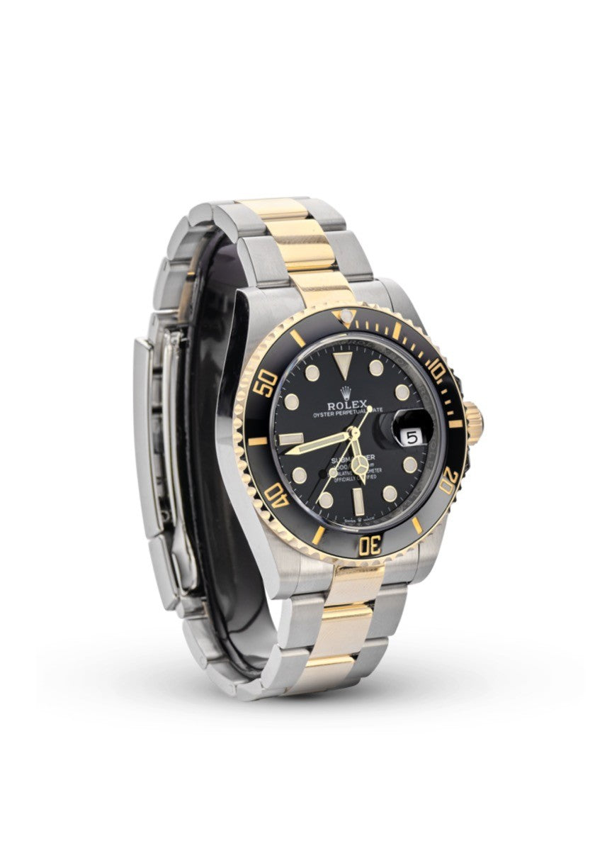 Rolex Submariner Steel & Gold 126613LN Men's Luxury Watch